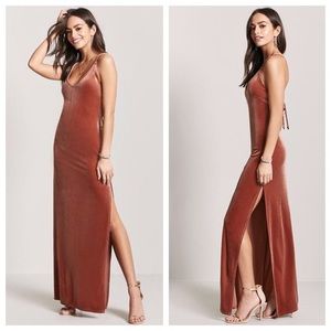 Velvet Cami Maxi Dress